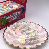 Leuke hartvormige tablet snoep armband voor kinderen, vrijetijdssnacks, fruitige smaak
