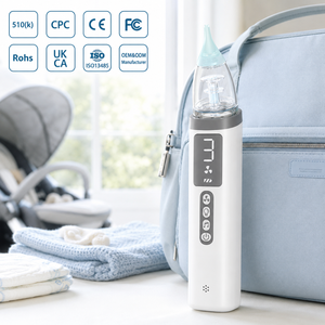 Nettoyeur nasal électrique, aspirateur nasal, aspirateur nasal pour adultes, kit de soin quotidien du mucus nasal - Product Image 1