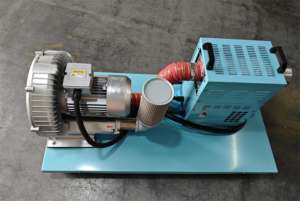 Réchauffeur d'air électrique industriel de la température 7.5KW réglable avec le ventilateur à haute pression - Product Image 5