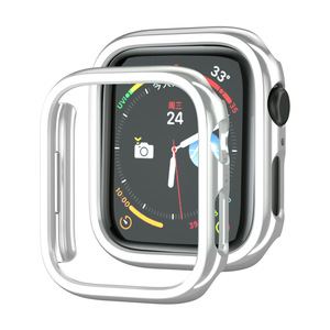 เคสกันกระแทกแข็งแรงสำหรับ <span class=keywords><strong>Apple</strong></span> <span class=keywords><strong>Watch</strong></span> <span class=keywords><strong>41</strong></span> 45 44 มม. เคสกันกระแทกแบบเคลือบไฟฟ้าสำหรับ Iwatch Series 7 <span class=keywords><strong>8</strong></span> 9 - Product Image 2