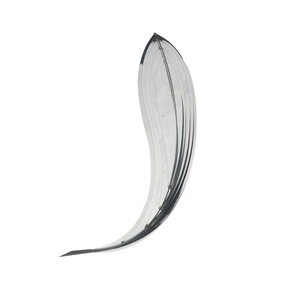 Sculpture en acier inoxydable Jiahua, sculpture abstraite géométrique, montage au sol extérieur, forme irrégulière faite à la main, pièce d'art décorative - Product Image 1