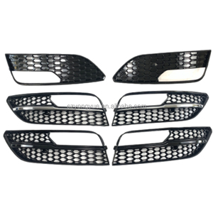 RS3 fendinebbia telaio Gloss nero cromato fendinebbia griglia <span class=keywords><strong>A3</strong></span> copertura lampada anteriore per <span class=keywords><strong>Audi</strong></span> <span class=keywords><strong>A3</strong></span> <span class=keywords><strong>2013</strong></span> 2014 2015 - Product Image 1
