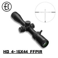 HD 4-16X44 FFPIR Tactical Aluminum Alloy Snipr Scope First Focal Plane Side Parallax IP67 Waterproof Etched Glass Adjustable