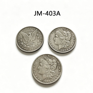 Moneta Replica Classica Morgan Dollar, Moneta Magica Vintage, Copia Antica di Morgan Dollar, Moneta Magica per Maghi - Product Image 4