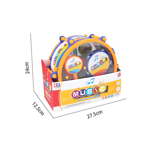 Mini Batería de Juguete de Plástico, Instrumentos Musicales, Tambor de Juguete para Bebés, Instrumentos de Percusión Musicales de Dibujos Animados para Niños - Product Image 6