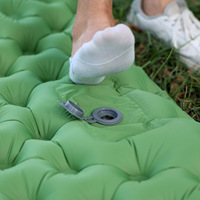 Matelas de couchage gonflable automatique de haute qualité, tapis de tente auto-gonflant pour activités de plein air comme la randonnée, logo personnalisé, imperméable à l'humidité