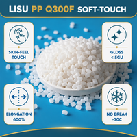 Q300F LISU Marka Enjeksiyon Kalitesi PP Plastik Granülleri Talk Dolgulu ROHS Sertifikalı Flok Dolgulu Bileşik