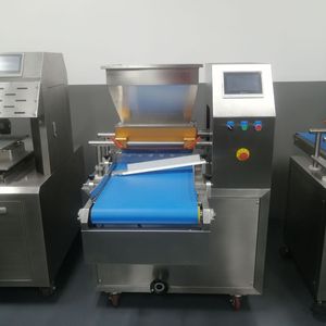 Machine de production de gâteaux et de muffins en acier inoxydable à <span class=keywords><strong>prix</strong></span> d'usine avec écran tactile PLC, machine de remplissage de cupcakes - Product Image 6