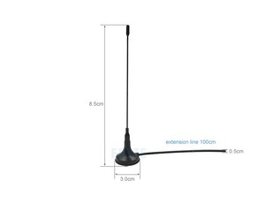 Antena UHF Ebyte Original TX433-XPL-100 Macho 3.5dBi 433MHz con Base de Succión - Product Image 4