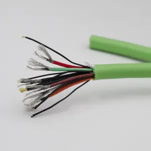 Câble coaxial à faible bruit triboélectrique-avec bruit inférieur à 30UV Câble ECG