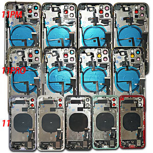 아이폰 11 12 13 14 15 16 Pro Max Plus 용 플렉스 케이블 포함 100% AA 등급 프레임 베젤 후면 커버 하우징 OEM 유리 도매 - Product Image 5