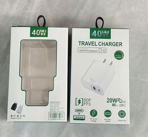 เครื่องชาร์จเร็วแบบสองพอร์ต 40W พร้อมระบบป้องกัน PPS/QC4.0, PD 3.0 และ OVP - โซลูชันการชาร์จขั้นสูงสุดสำหรับสมาร์ทโฟน - Product Image 2