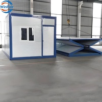 WinFair Croatie Petit Mobile Préfabriqué Premadw Maison Conteneur Pliable Vente en Gros Maison Pliable Préfabriquée Moderne De Luxe