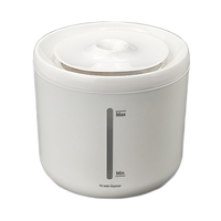 Source d'eau électrique de sécurité personnalisable en usine Fontaine d'eau automatique pour animaux de compagnie avec avertissement de manque d'eau