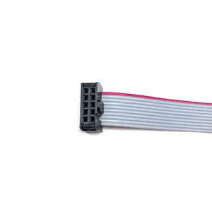 2,54 MM Pitch FC-6-50 Pin JTAG ISP Download Kabel grau Flach band Datenkabel FÜR DC3 IDC Box Header