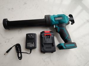 <span class=keywords><strong>Pistola</strong></span> <span class=keywords><strong>de</strong></span> Calafateo Inalámbrica AKX 20V, Nuevo Diseño, Automática, Portátil, con Batería, 4 Velocidades, para <span class=keywords><strong>Silicona</strong></span> - Product Image 2