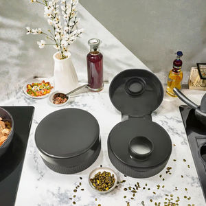 Tapa de Botella de Plástico PP de Grado Alimenticio 38/400, Color Personalizado, Negra, Antiderrames, con Tapa Abatible y Protección Contra el Polvo, Capacidad de 1 ml, para Frascos de Mermelada - Product Image 3