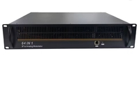 Modulador IP a Analógico CATV IPAM-32XTV/64XTV de 32 Canales, NTSC/PAL/D/K/SECAM, Entrada Dual IP, Compatible con AC3, Pantalla LED de 5.1 Pulgadas, CH Y VOL FTTH