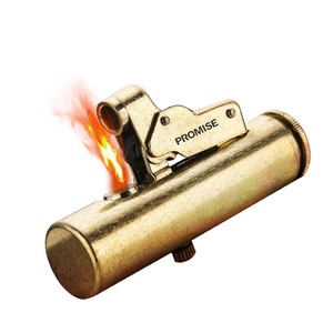 Briquet en laiton authentique au kérosène, briquet en laiton de la Seconde Guerre mondiale pour hommes - Product Image 3