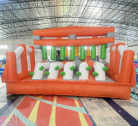 Lapin gonflable personnalisé parc d'attractions intérieur extérieur maison gonflable videur aire de jeux pour enfants