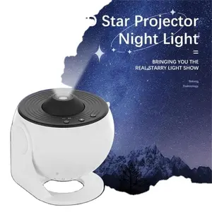 Creatieve Ster Projectielamp Indoor Roterende Dynamische Sfeer Projector Slaapkamer Droom Universum Ster Projectielamp