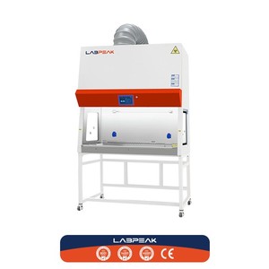 Cabina de seguridad biológica LABPEAK Clase II B2 con pantalla táctil LCD, sensor de velocidad de aire integrado y sistema de válvulas de aire eléctricas incorporado. - Product Image 2