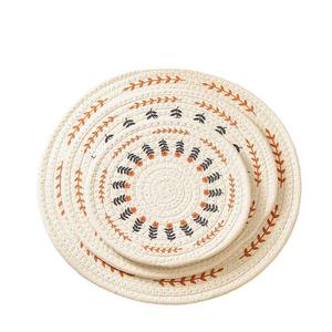 מזרן אמריקאי שולחן בית מרק מבודדת קערה באיכות גבוהה כותנה חבל כותנה מודפס ארון גביעונית - Product Image 1