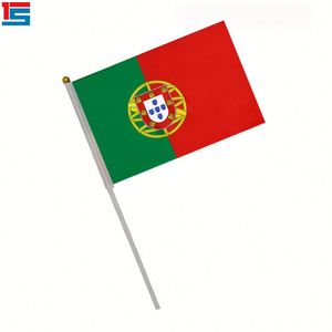 Football Events Serbia 14*21cm Hand Waving <b>Flag</b> Polyester Shaking <b>Flag</b> for Outdoor and Indoor Decor - Product Image 2
