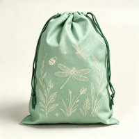 Sac à cordon personnalisé avec logo, grand format, motif mignon de fruits et desserts, recyclable, réutilisable, pour l'école, les événements sportifs, les baby showers