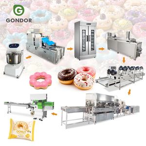 Nsf Nfpa 96 Round Ball Advanced Pour Tresse Pate Commerical Donut Automatic Gas Propane Bake Make Maker Machine - Product Image 1