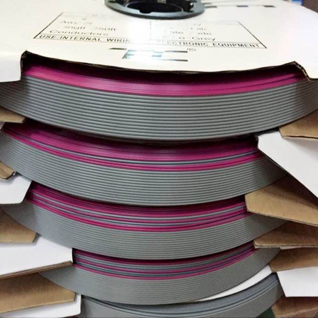 Data Transmission  1.0mm 1.27mm 2.54mm Flat Ribbon Cable
