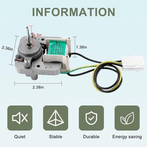297309000 297250000 Moteur de ventilateur d'évaporateur pour réfrigérateurs - Product Image 4