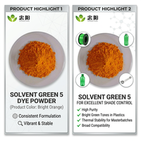 Bubuk Pigmen Organik Kemurnian Tinggi Solvent Green 5 CAS 2744-50-5 C.I.59075 Pewarna Fluoresen Kuning Hijau Solvent Dye ZHONGYANG
