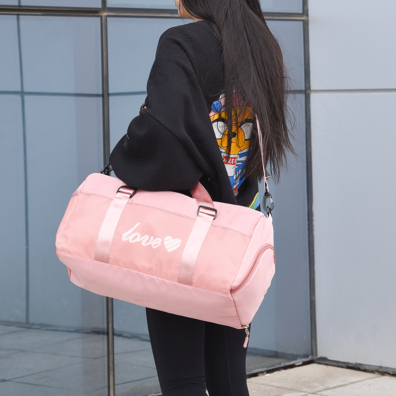 Custom Large Capacity Gym Travel Duffle Bags For Women Men Shoe Compartment Duffel Bag Sport