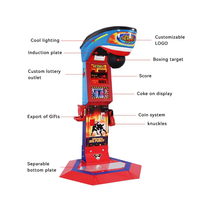 Machine d'arcade Dragon Fist : Modèles explosifs, jeux de boxe, machine de frappe de boxe