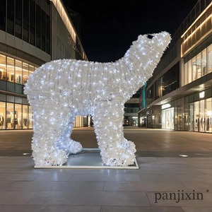 Luces LED 3D Personalizadas con Motivo de Reno Navideño, Metálicas, IP65, para Decoración Navideña Comercial en Exteriores y Uso en Interiores - Product Image 3