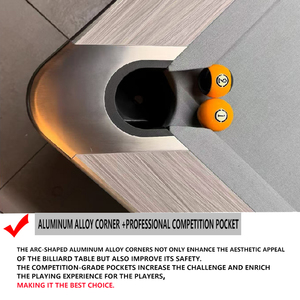 Bàn bida gỗ nguyên khối 9ft Mr Sung - Bàn bida thi đấu chuyên nghiệp, sẵn sàng cho các giải đấu - Product Image 3