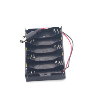 Caja de baterías 6 x AA con enchufe CC para fuente de alimentación Arduino de 9 V - Product Image 5