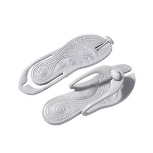 รองเท้าแตะพับได้แบบพกพาสำหรับเดินทาง  โลโก้สั่งทำได้  กันลื่น เหมาะสำหรับไปเที่ยวทะเล  รองเท้าใส่อาบน้ำ - Product Image 3