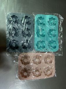 3 moules à donuts en silicone antiadhésifs, formes rondes, cœur et fleur, pour bagels et gâteaux - Product Image 5