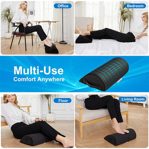 U149 Taburete Ergonómico de Soporte de Pierna Fondo Antideslizante con Cubierta Lavable Reposapiés de Oficina Debajo del Escritorio - Product Image 6