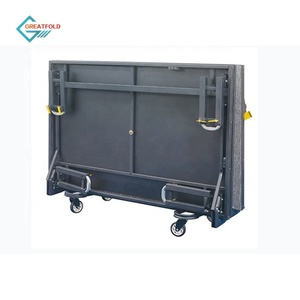 Hoạt động gấp sân khấu đám cưới Nâng sân khấu di động với bánh xe - Product Image 6