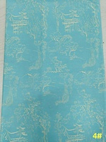 Tissu Jacquard Brocart en Viscose Double Face 235 g/m² 100 % Polyester pour Robes, Costumes et Vêtements Automne-Printemps