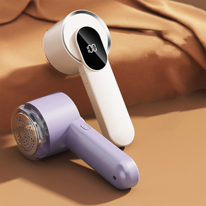 Éliminateur de peluches rechargeable avec écran LED, lames en acier inoxydable, corps en ABS, chargement Type C, pour vêtements en laine, moderne et portable - Product Image 2