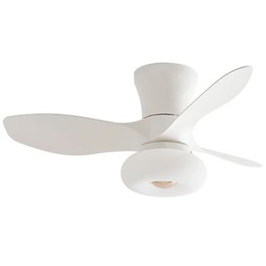 Ventilateur de plafond avec lumière pour la maison, salle à manger, salon, chambre à coucher, style nordique moderne simple avec lampe - Product Image 5