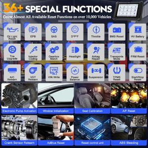 Bluetooth otomotiv tarayıcı 36 sıfırlama CANFD DOIP PK D7S 2024 araç teşhis aracı ECU kodlama f için XTOOL D7W BT BT All-System için - Product Image 6