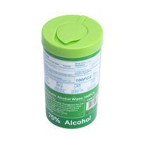 Lingettes désinfectantes pour seau à glace. Lingettes désinfectantes pour les mains certifiées EPA à base d'alcool