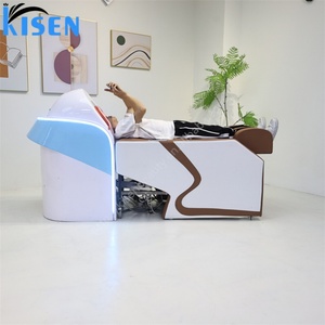 KISEN Offre Spéciale Lit de Massage Électrique pour Shampooing, Lit de Spa Capillaire, Chaise de Lavage de Cheveux avec Système de Circulation d'Eau Chaude - Product Image 2