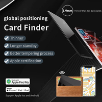 Localizador GPS Impermeable MFI para iOS y Android, Rastreador de Bolsos, Carteras y Maletas, Compatible con Google, SmartThings y Find My, Tarjeta Inteligente