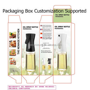 Rociador y Dispensador de Aceite de Vidrio de 200ml para Cocina y Barbacoa, Botella de Spray de Vidrio para Aceite - Product Image 5